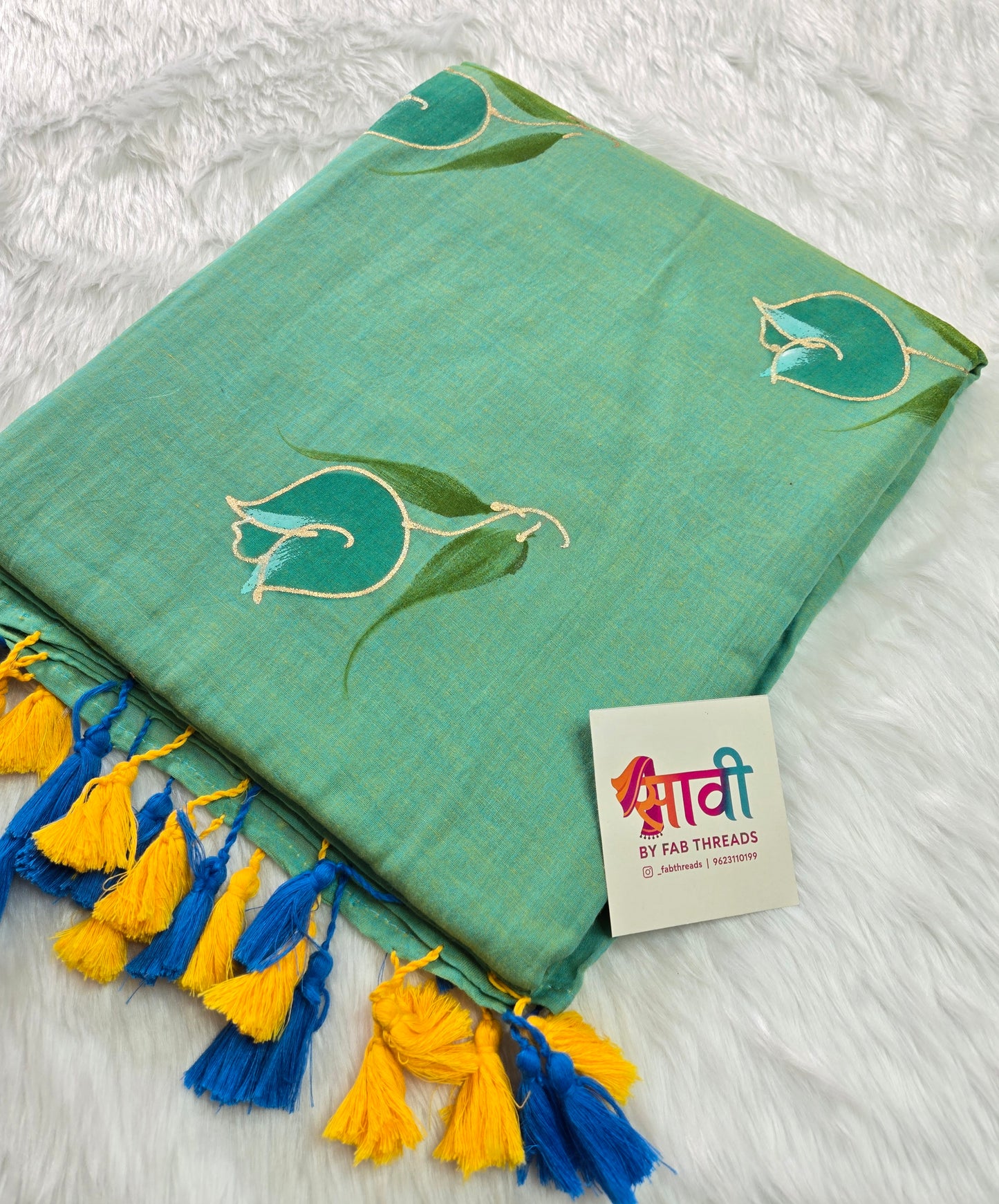 Gulaboo Mul Cotton Saree