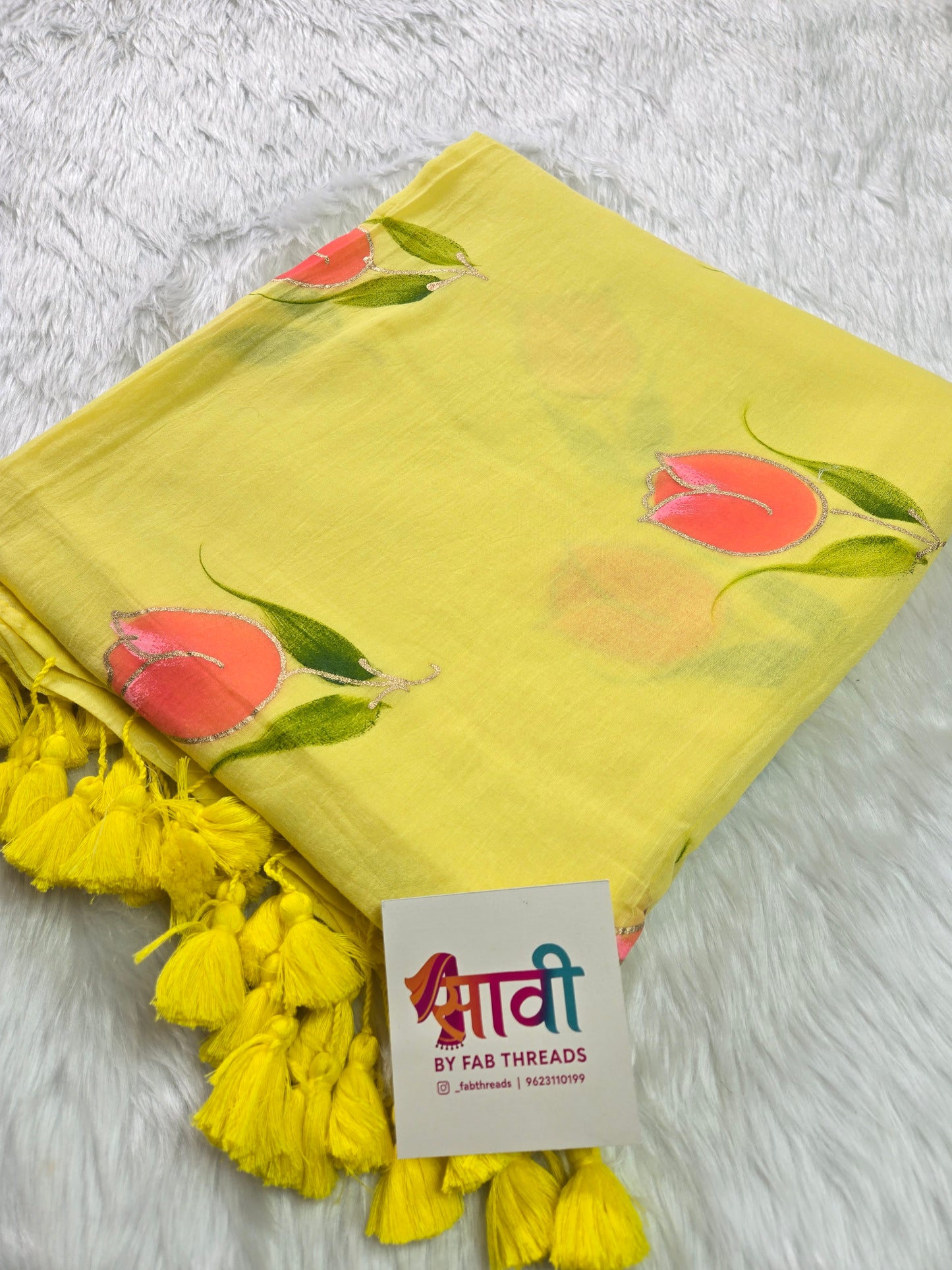 Gulaboo Mul Cotton Saree