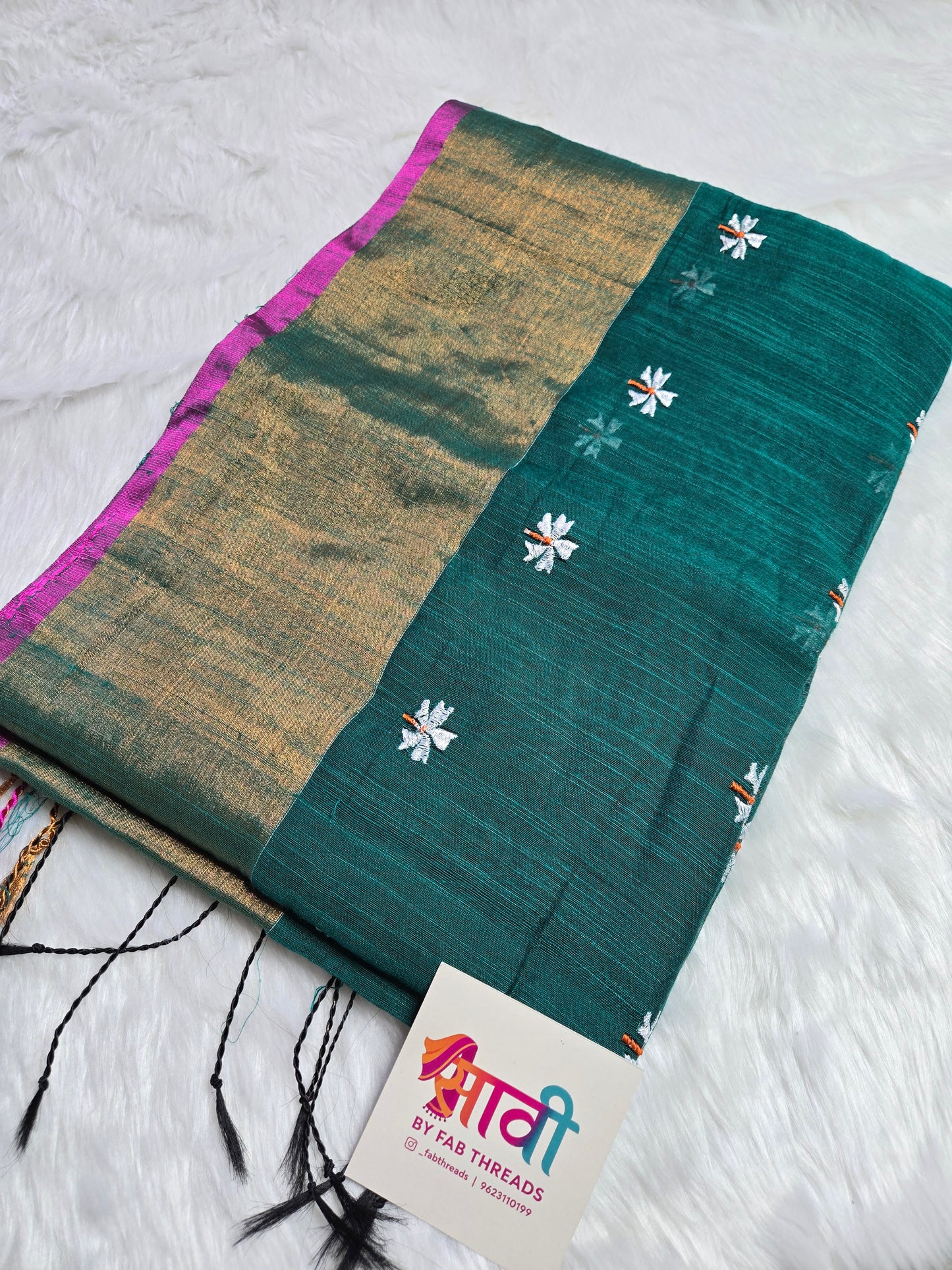 Prajakta Cotton Silk Saree