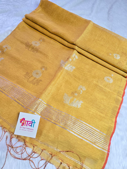 Linen Tissue Saree