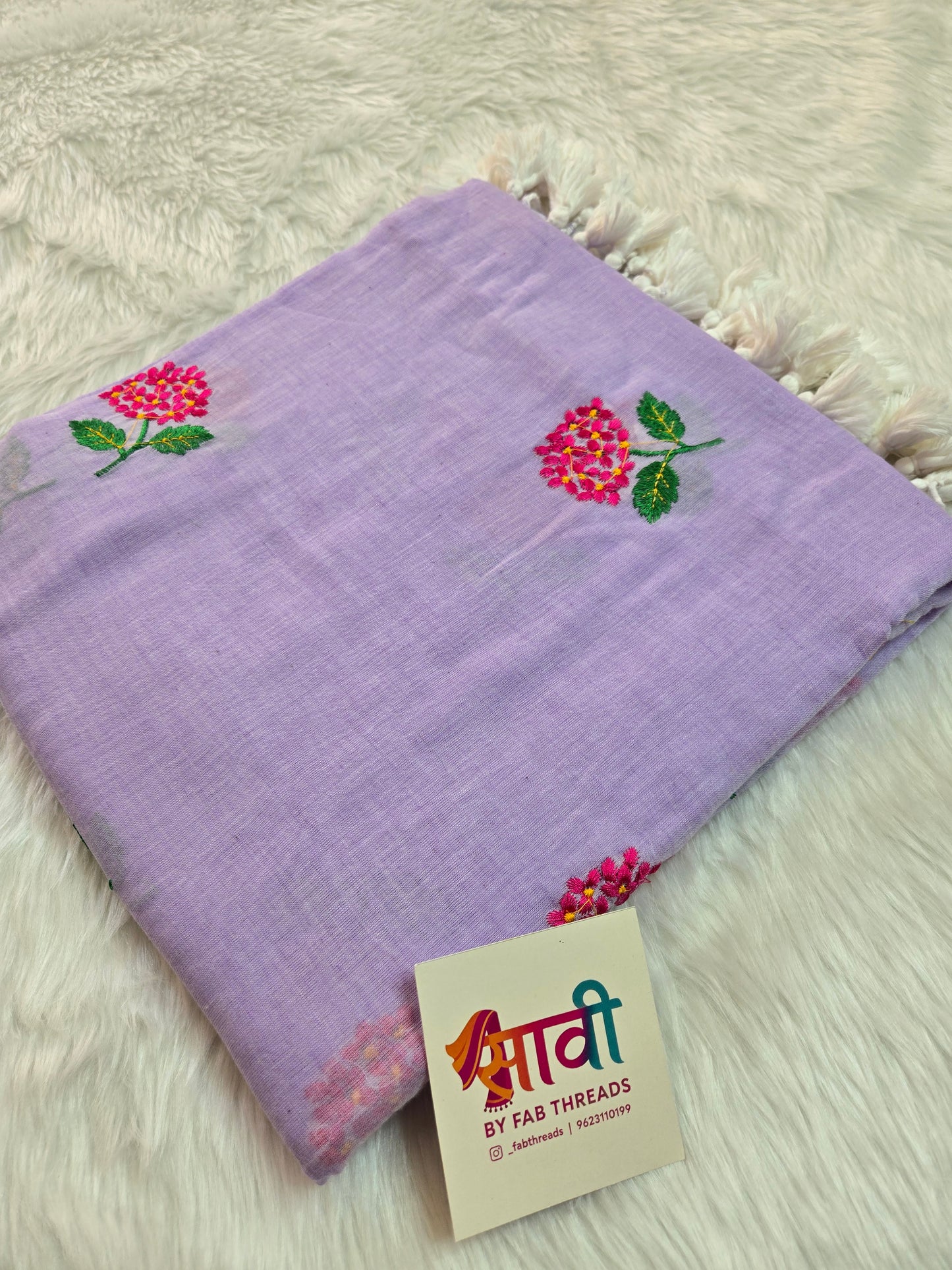 Guldastaan Mul Cotton Saree