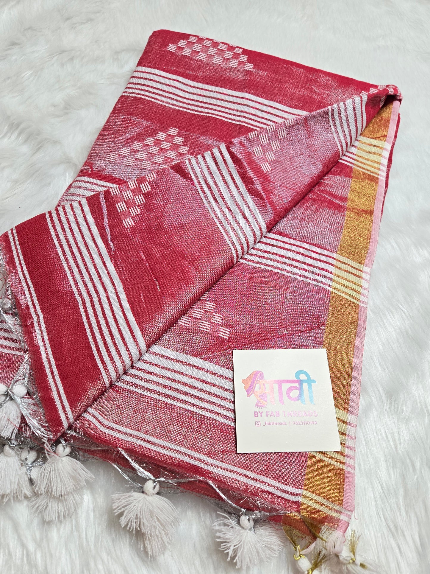 Saavi Tissue Jamdaani Saree