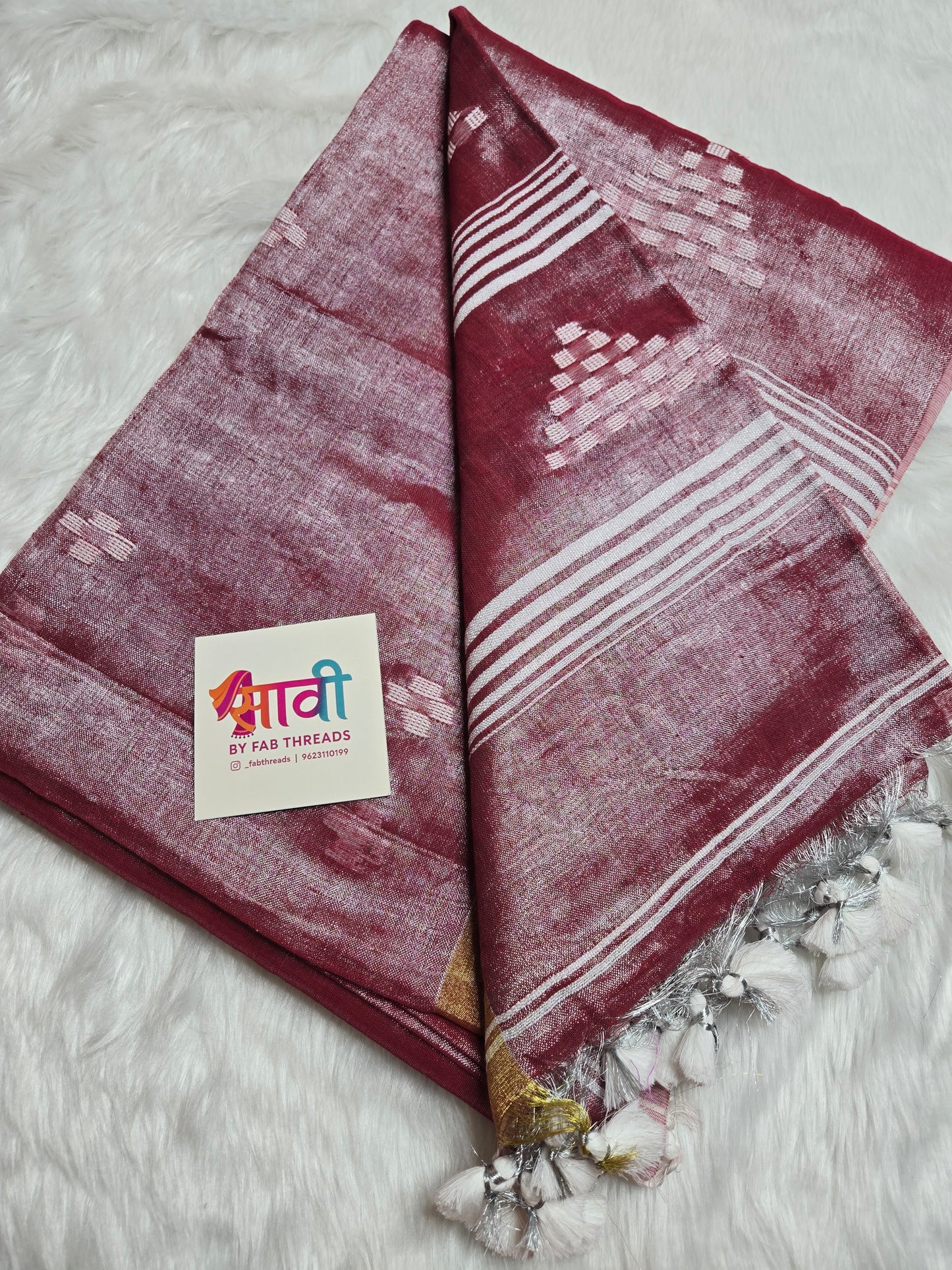 Saavi Tissue Jamdaani Saree