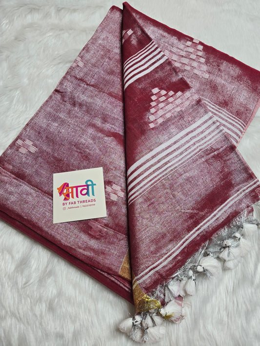 Saavi Tissue Jamdaani Saree