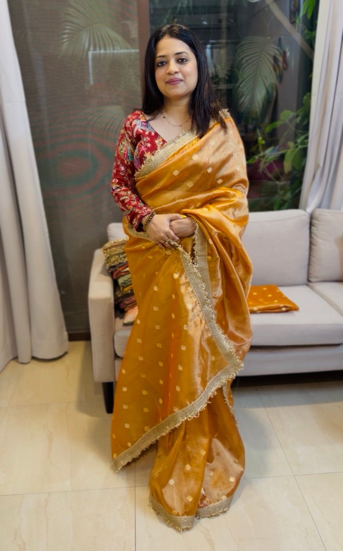 Maharani Banarasi Tissue Saree