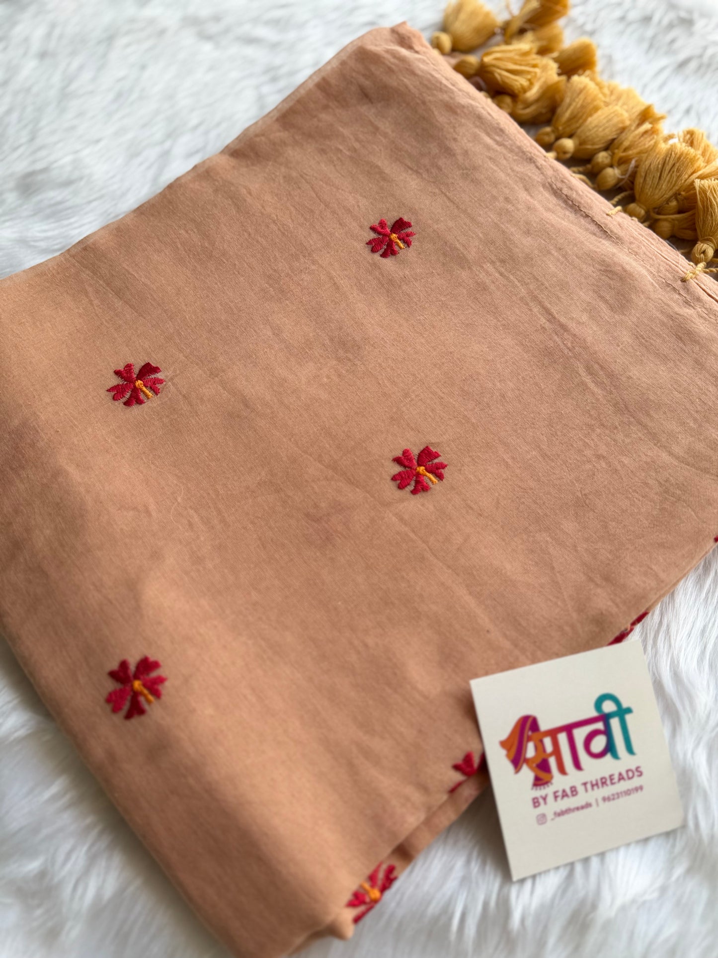 Prajakta Embroidered Saree