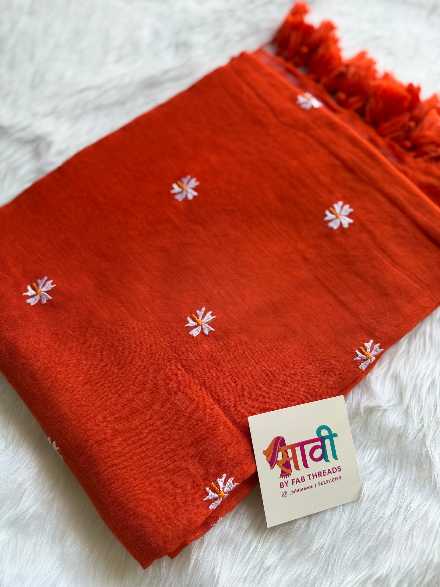 Prajakta Embroidered Saree