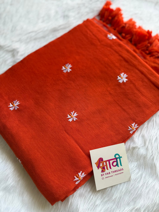 Prajakta Embroidered Saree