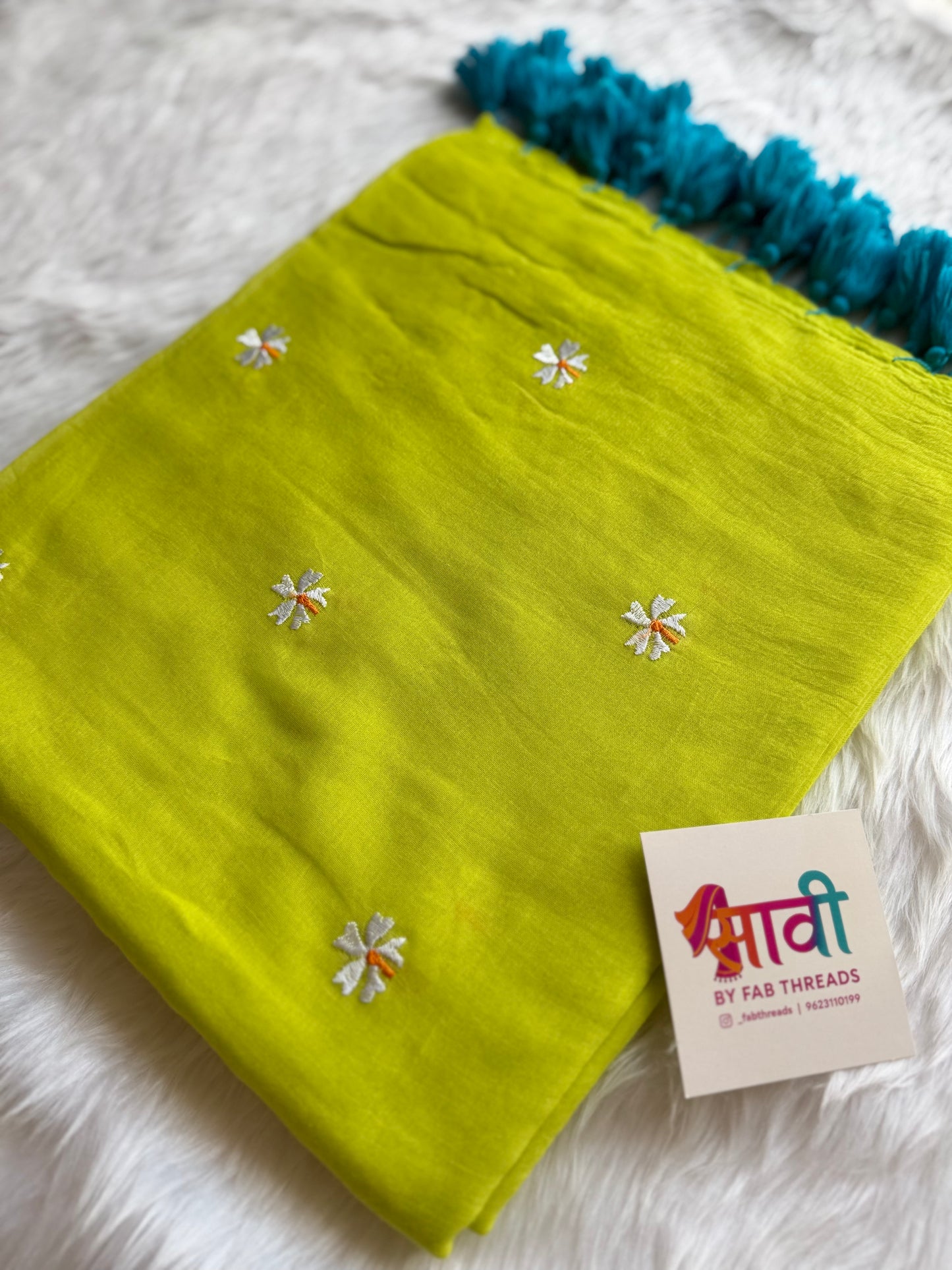 Prajakta Embroidered Saree