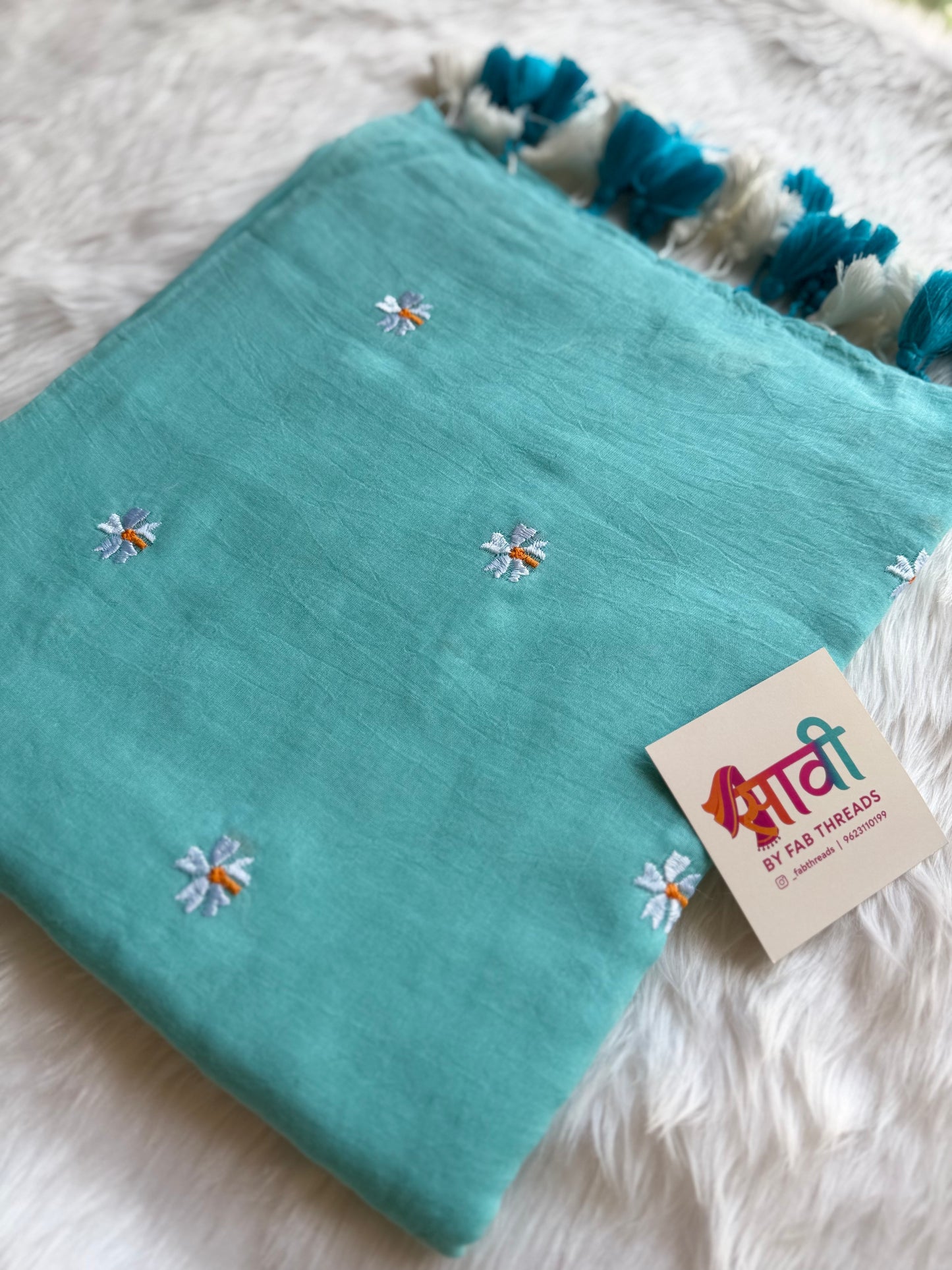 Prajakta Embroidered Saree