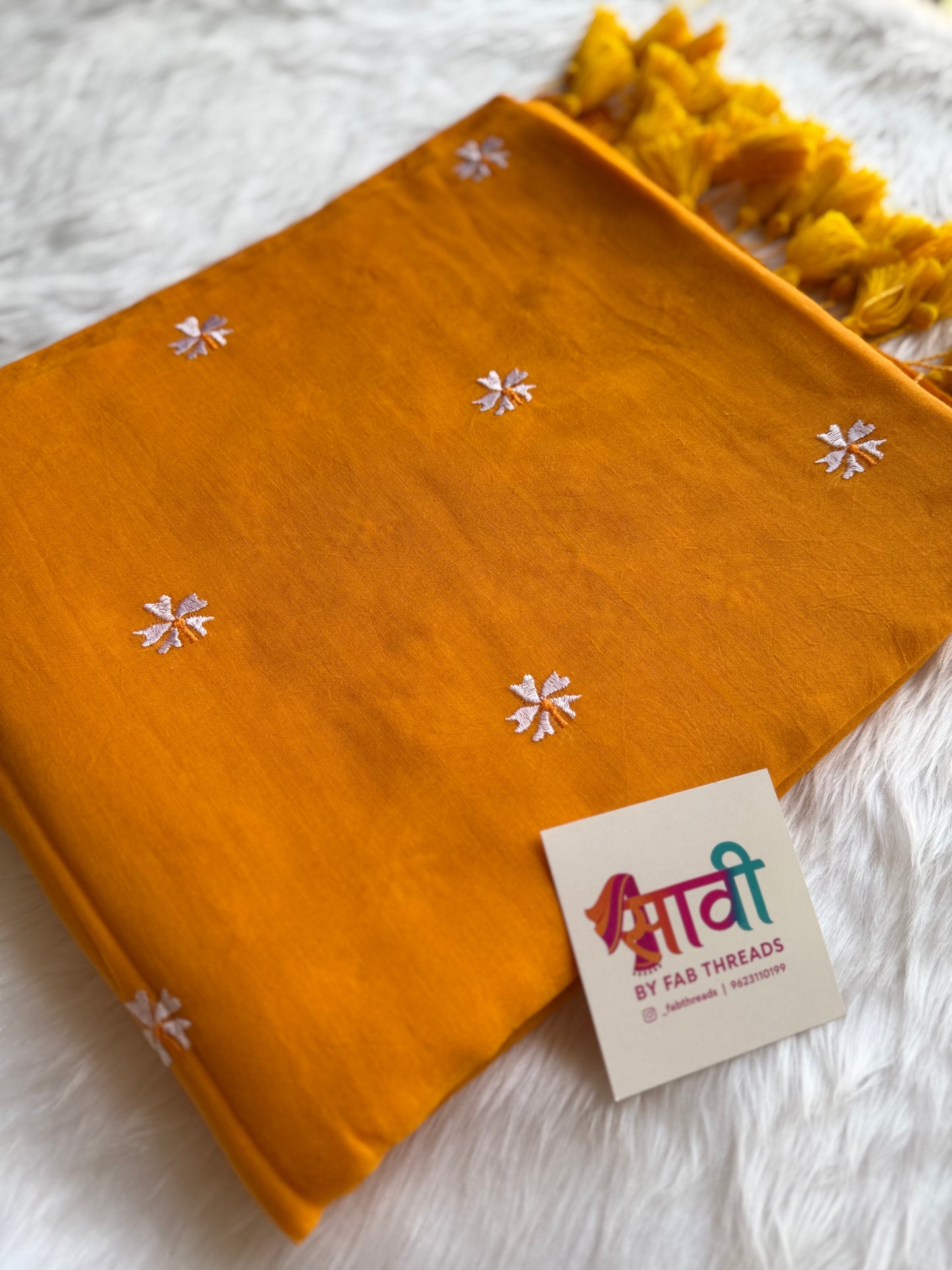Prajakta Embroidered Saree