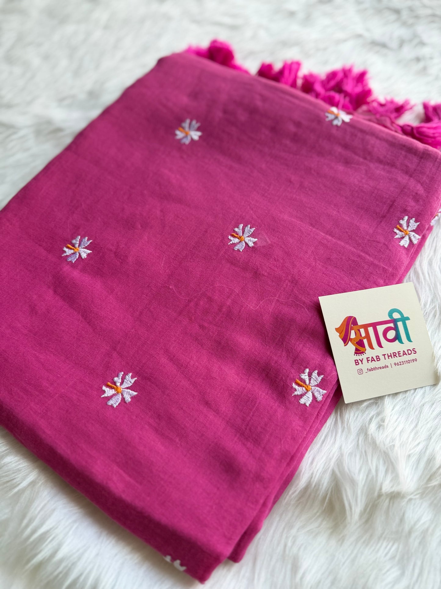 Prajakta Embroidered Saree