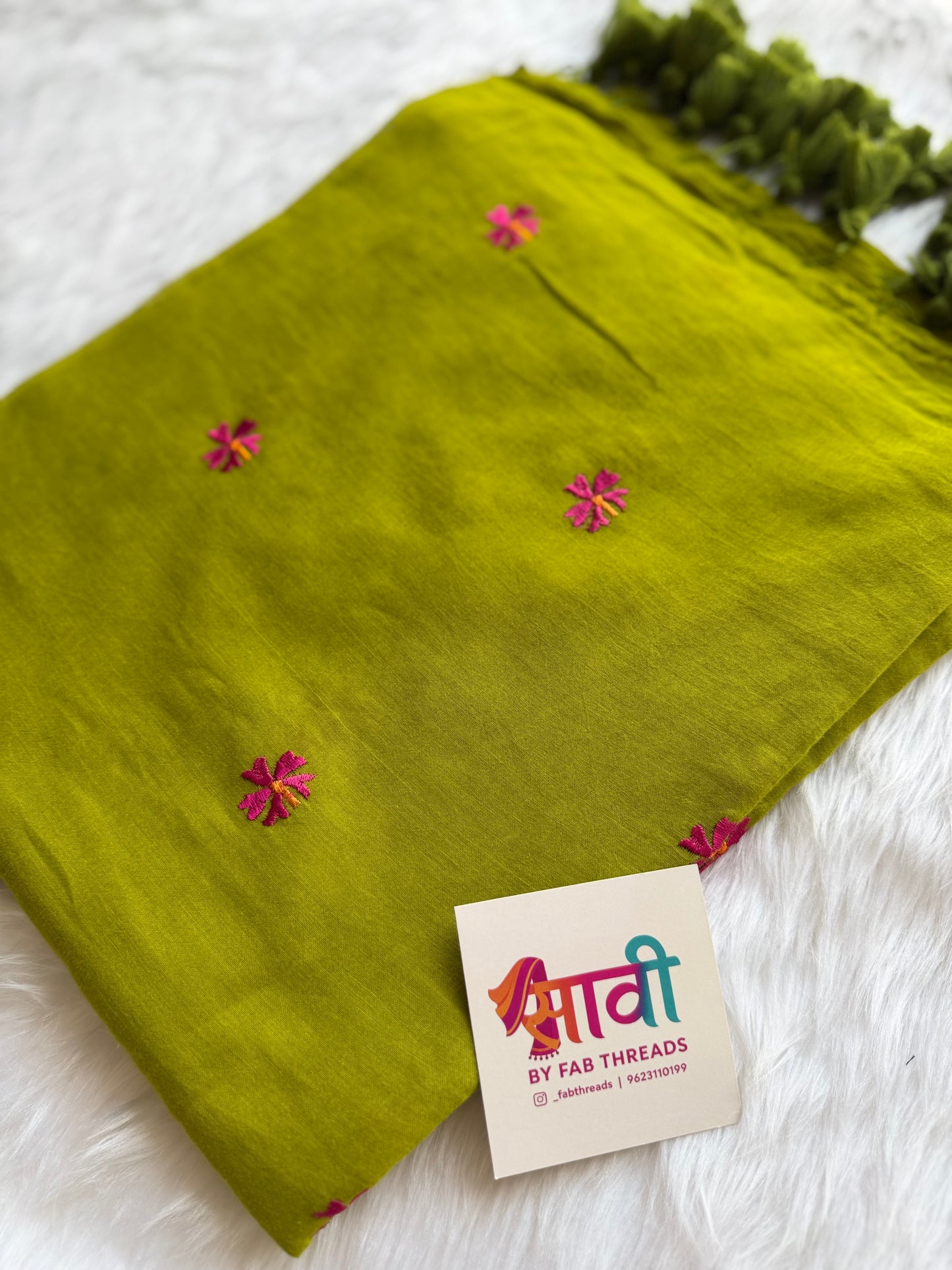 Prajakta Embroidered Saree